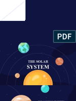 Solar System PowerPoint Morph Animation Template Black Variant