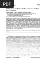 An Overview of Electric Machine Trends in Modern E