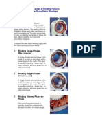 Typical Causes of Winding Failures