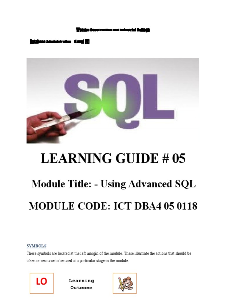 Advanced SQL | PDF | Sql | Relational Database