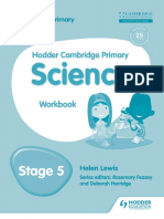 Cambridge Primary Science Workbook - Hodder - Y5 PDF