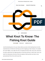 What Knot To Know - The Fishing Knot Guide - JS-Outdoors