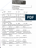 Sphere - Maths Quiz - Aug 7 2022