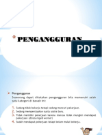 PENGANGGURAN