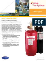 ADS FM 200 Clean Agent Fire Suppression System - SS K 101