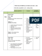 Program Dan Aktiviti Minggu Pertama Pembukaan Sekolah SJKC 2023