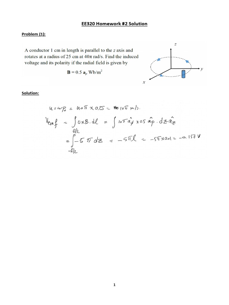 Ee320 Hw2 Solution Pdf Art Computers