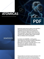 Teorías Atómicas y Estructura Del Átomo - Química Inorgánica