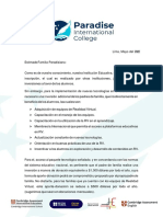 Carta Informativa - Realidad Virtual PDF