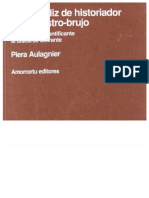El Aprendiz de Historiador y El Maestro Brujo Piera Aulagnier PDF