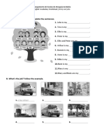 Worksheet1-Family and Jobs 5ano