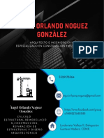 Negro y Naranja Edificio Contratista Tarjeta de Presentación