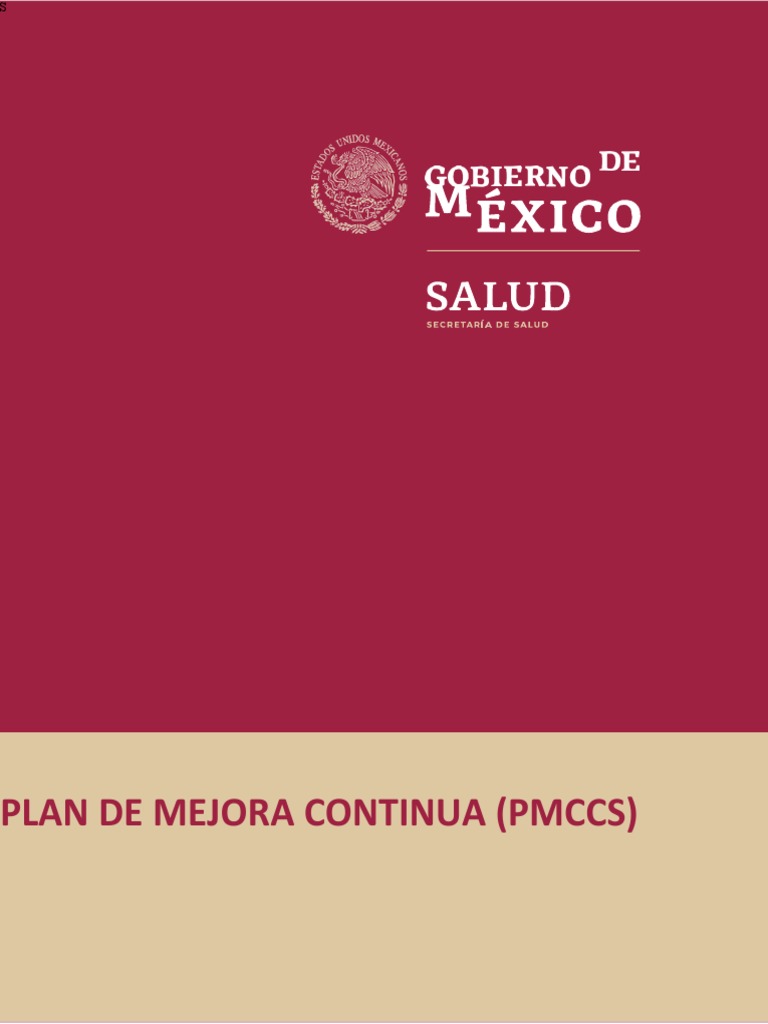 Plan de Mejora Continua en Salud PMCCS | PDF | Seguridad del paciente ...