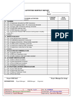 HSE Activities Monthly Report