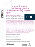 Cross-Disciplinary Mobile Apps