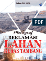 Monograf Reklamasi Lahan Bekas Tambang A40108b8 PDF