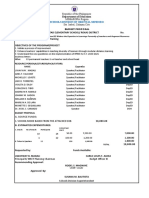 Budget Proposal For TRAININGS