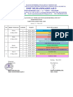 Jadwal Pas & To Genap Susulan