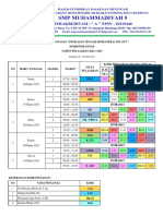 Jadwal Pengawas PTS & To Genap