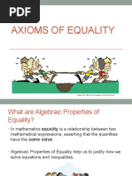 Properties of Equality Congruence