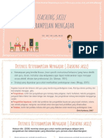 10 Keterampilan Mengajar Teaching Skill PDF