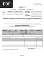 2015 SALN Form BLANK 1 Annex 35 For Saln 2022