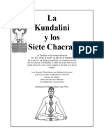 La Kundalini y Los Siete Chacras