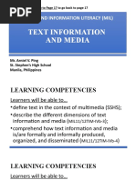 MIL 12 Text Information and Media