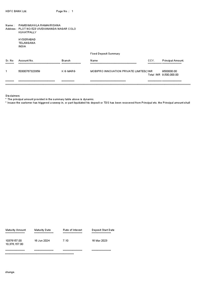 Is Fixed Deposit Good