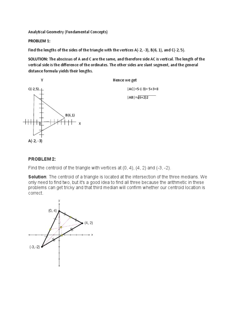 Analytic Geometry PDF