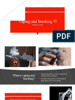 Vaping vs Smoking Costs and Health Effects