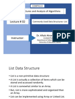 COMM4113 - List Data Structure and Algorithms