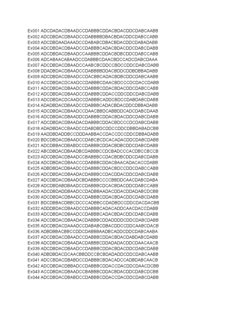 Sample Data File | PDF