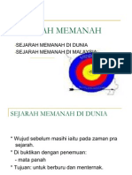 Sejarah Memanah