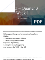 ESP 5 Quarter 3 Week 1