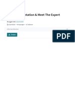 Jurnal Presentation & Meet The Expert PDF