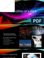 Application of Lasers