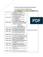 Jadwal Acara