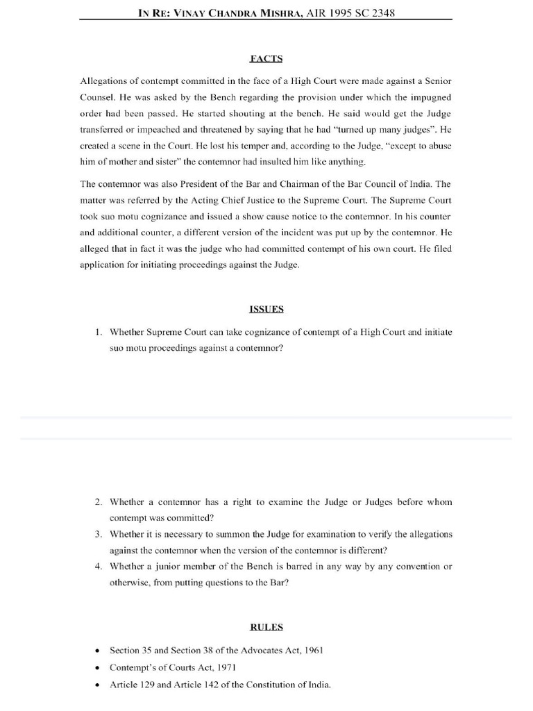 Vijay Chandra Mishra Air 1995 | PDF
