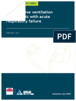 ACI Non Invasive Ventilation For Patients With Acute Respiratory Failure