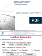 Lighting Calculation - Lumen Method - 08-2021