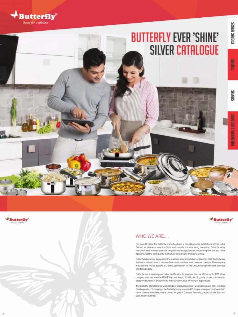 Butterfly SS Products CatalogueNEW PDF Cookware And Bakeware Kitchen