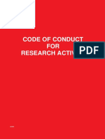 Do Code of Conduct For Research Activity en IMP