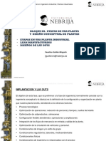 Plantas Industriales-Universidad Nebrija Bloques Iii-Lean y Diseño Lay Outs