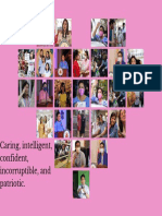 White and Pink Heart-Shaped Photo Collage PDF