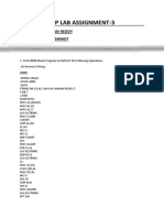 Microprocessor Assignment