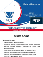 EHCIT2B Lecture 4 - Material Balances