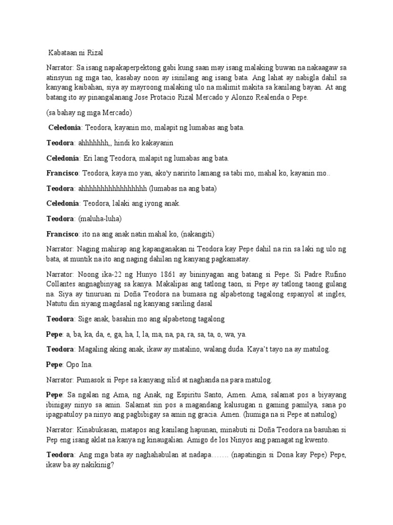 RIZAL | PDF