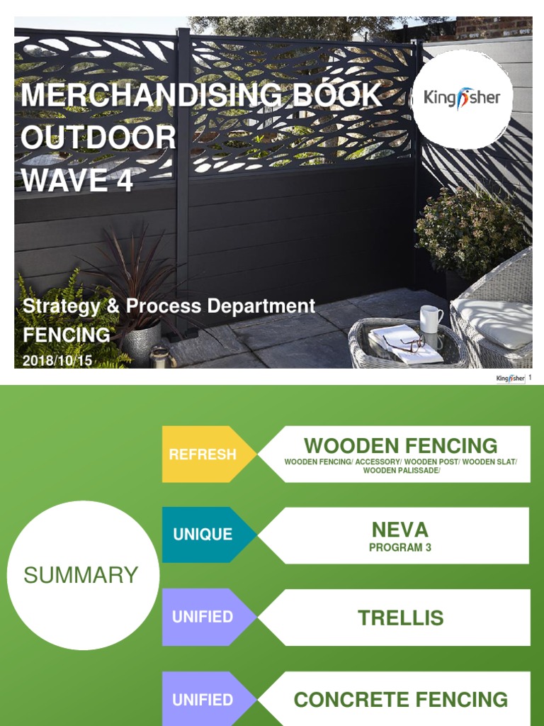Merchandising Book FENCING 2019 PDF PDF Components Architectural
