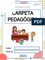 Carpeta Pedagogica 2023 Modelo Actualizado